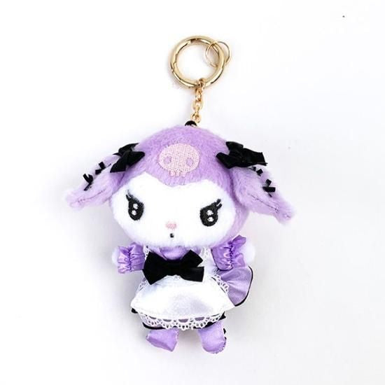 Sanrio Japan Kuromi Premium Keychain Mascot – Purple 日本三丽鸥酷洛米高级款紫色毛绒钥匙挂件