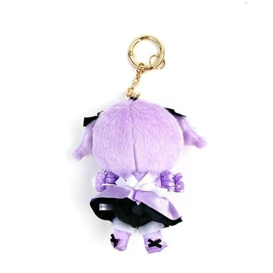 Sanrio Japan Kuromi Premium Keychain Mascot – Purple 日本三丽鸥酷洛米高级款紫色毛绒钥匙挂件