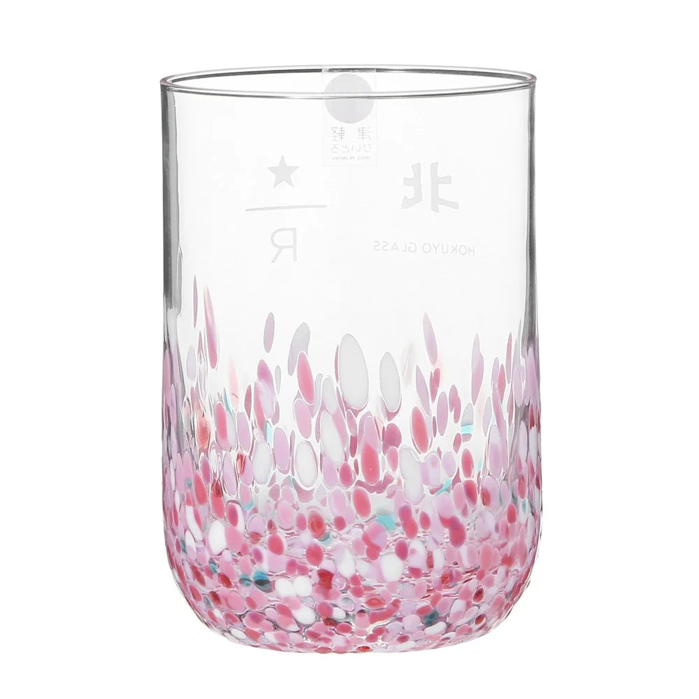 Starbucks Reserve® Roastery Tokyo JIMOTO Made+ Tsugaru Vidro Daytime Sakura Glass
日本 星巴克臻选® 东京烘焙工坊 津轻琉璃 昼樱玻璃杯 330mL