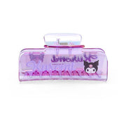 Sanrio Japan Kuromi Hair Clip – Purple Acrylic Claw Clip 日本三丽鸥 酷洛米发抓夹紫色