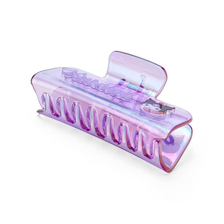 Sanrio Japan Kuromi Hair Clip – Purple Acrylic Claw Clip 日本三丽鸥 酷洛米发抓夹紫色