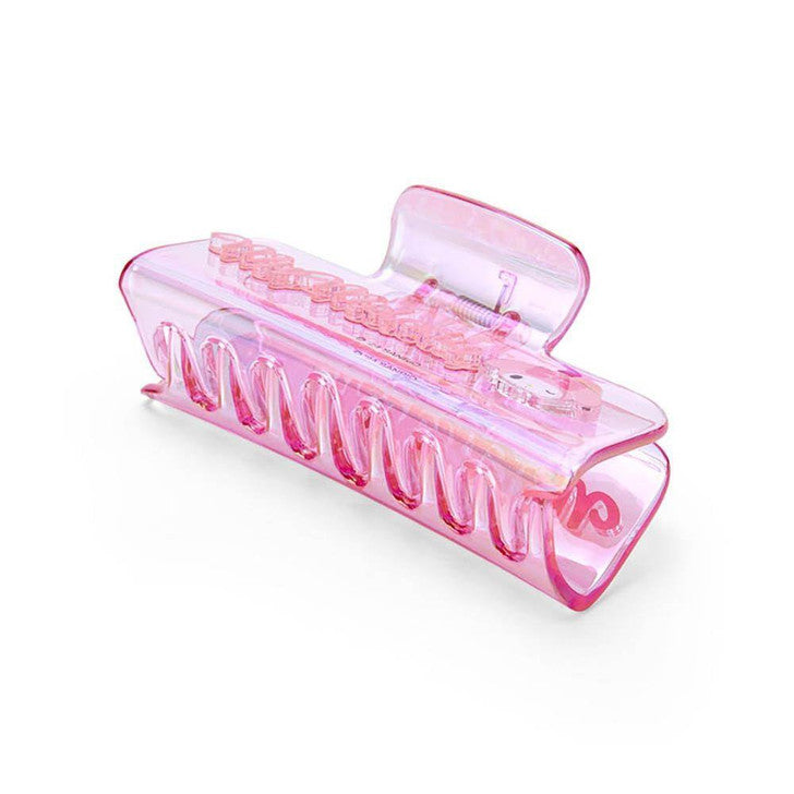 Sanrio Japan My Melody Hair Clip – Pink Acrylic Claw Clip 日本三丽鸥美乐蒂发抓夹粉色