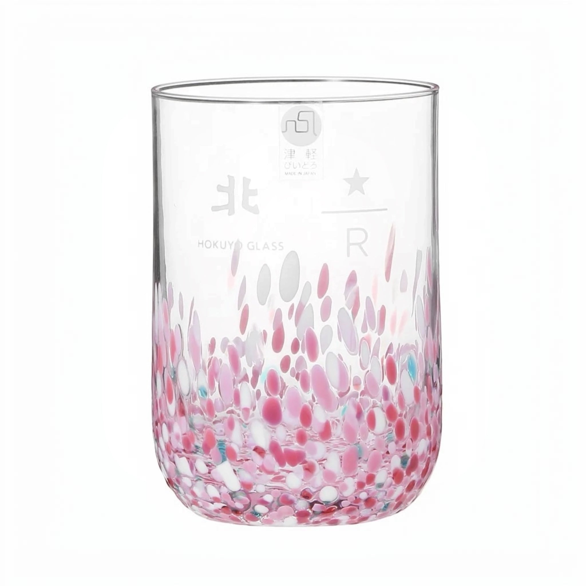 Starbucks Reserve® Roastery Tokyo JIMOTO Made+ Tsugaru Vidro Daytime Sakura Glass
日本 星巴克臻选® 东京烘焙工坊 津轻琉璃 昼樱玻璃杯 330mL