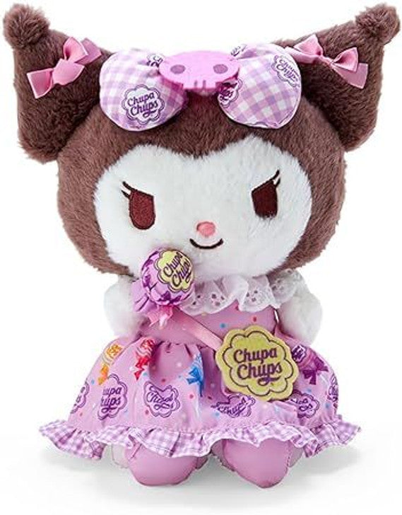 Sanrio Japan Kuromi Plush – Chupa Chups Collaboration 日本三丽鸥限定 酷洛米 × Chupa Chups 联名款毛绒玩偶