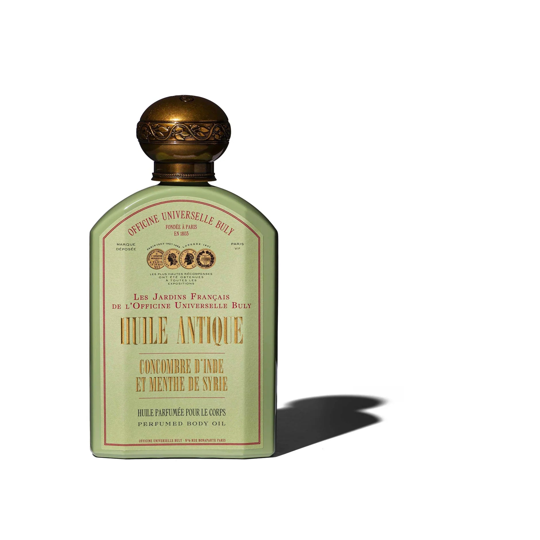 Buly 1803 Huile Antique Body Oil – Indian Cucumber & Syrian Mint 190ml 
法国Buly 1803 Huile Antique 身体护理油 (印度黄瓜＆叙利亚薄荷）