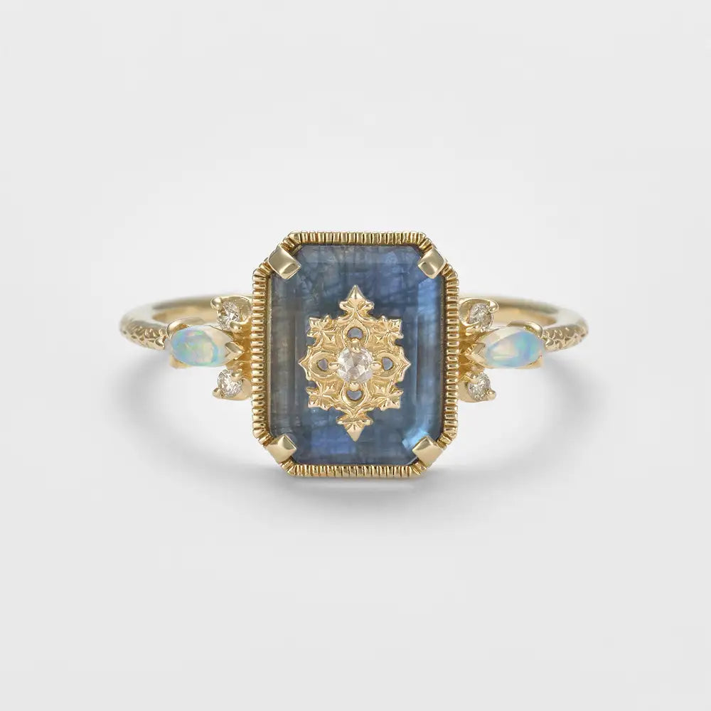 agete 2026 Winter Limited Edition K10 Sapphire Ring agete 2026 冬季限定 K10 蓝宝石戒指