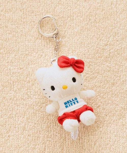 LOWRYS FARM × Hello Kitty Sporty Plush Keychain 日本LOWRYS FARM × Hello Kitty 运动Kitty挂件