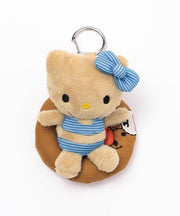 LOWRYS FARM × Hello Kitty Swim Ring Plush Keychain 日本LOWRYS FARM × Hello Kitty 泳圈 Kitty 挂件