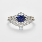 agete 2026 Winter Limited Edition Silver / K5 Purple Goldstone Ring Set agete 2026 冬季限定 Silver925 / K5 紫金石戒指套组