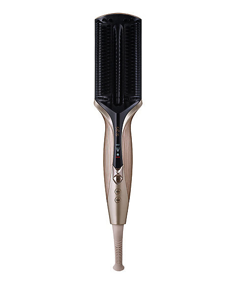 ReFa Treatment Iron – Ultrasonic Hair Treatment Iron Champagne