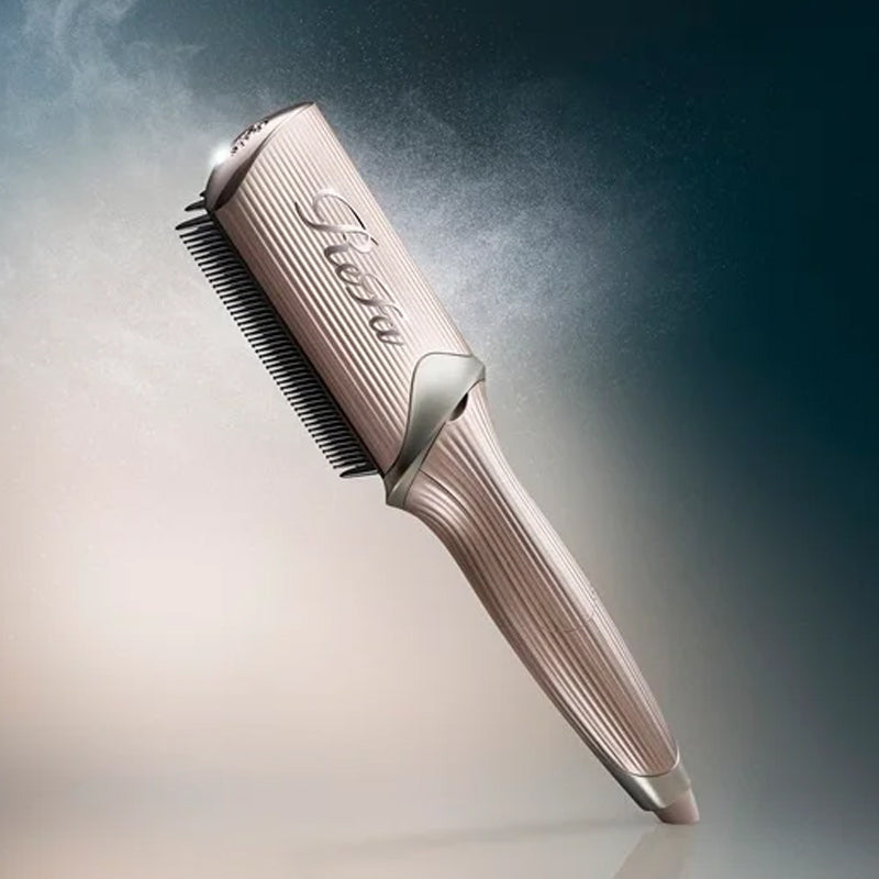 ReFa Treatment Iron – Ultrasonic Hair Treatment Iron Champagne