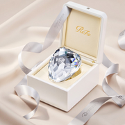 ReFa HEART CRYSTAL - Silver 日本 ReFa 水晶心形梳 - 银色