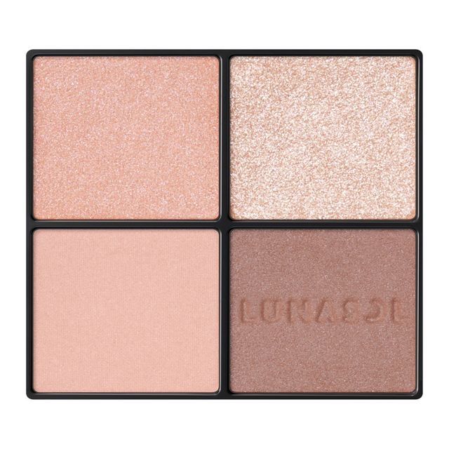 LUNASOL Eye Coloration N26 Skin-Fusing 日本 LUNASOL 日月晶采 秋季新色 四色眼影盘 N26 7g