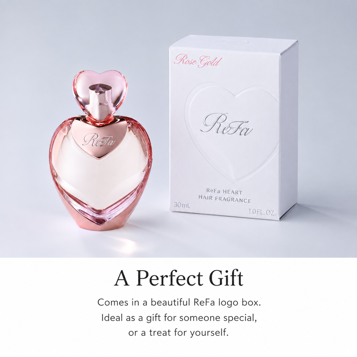 ReFa HEART HAIR FRAGRANCE Rose Gold 日本 ReFa 心形发香香水 玫瑰金 30ml
