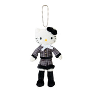 Sanrio Japan Mascot Holder – Hello Kitty Closet Collection Tweed Style  三丽鸥日本限定 Hello Kitty 精心打扮Kitty 小香风粗花呢挂件