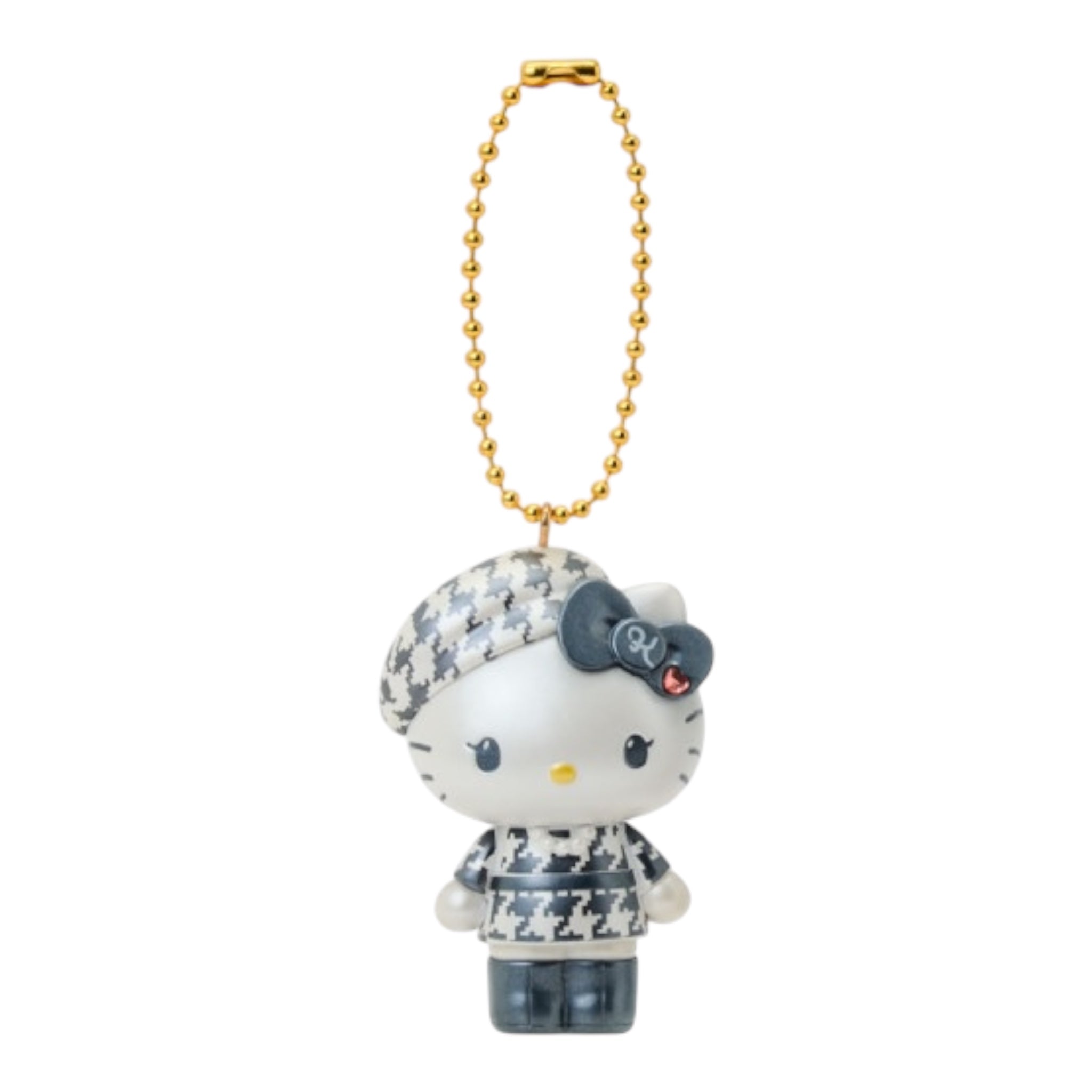 Sanrio Japan Hello Kitty Mascot Keychain-Blind Box monochrome girly twin coordinate (Limited Edition)
日本三丽鸥 千鸟格kitty生日限定盲盒掛件