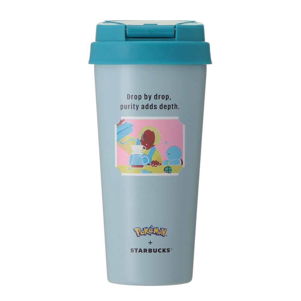Starbucks Japan × Pokémon Stainless Steel TOGO Bottle Squirtle Limited Edition 日本限定 Starbucks × Pokémon 宝可梦杰尼龟不锈钢保温随行杯 473ml
