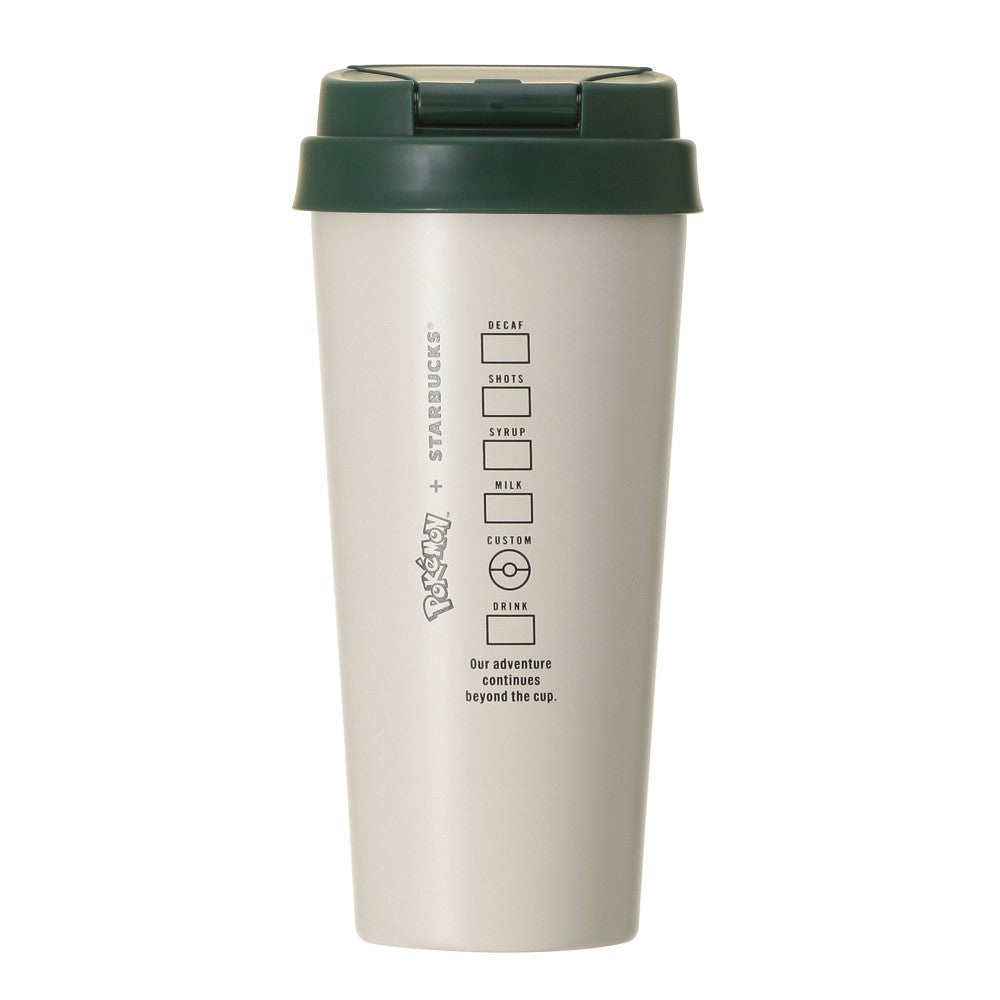 Starbucks Japan × Pokémon Coffee Connection Stainless Steel TOGO Bottle 日本限定 Starbucks × Pokémon 宝可梦 Coffee Connection 不锈钢保温随行杯 473ml