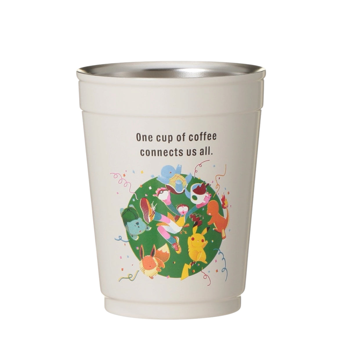 Starbucks Japan × Pokémon Coffee Connection 2WAY Stainless Steel Cup Limited Edition 日本限定 Starbucks × Pokémon 宝可梦 两用不锈钢杯 355ml