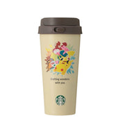 Starbucks Japan × Pokémon Pikachu Stainless Steel TOGO Bottle Limited Edition 日本限定 Starbucks × Pokémon 星巴克宝可梦皮卡丘不锈钢保温随行杯 473ml