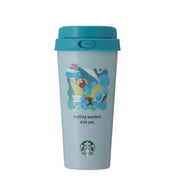Starbucks Japan × Pokémon Stainless Steel TOGO Bottle Squirtle Limited Edition 日本限定 Starbucks × Pokémon 宝可梦杰尼龟不锈钢保温随行杯 473ml