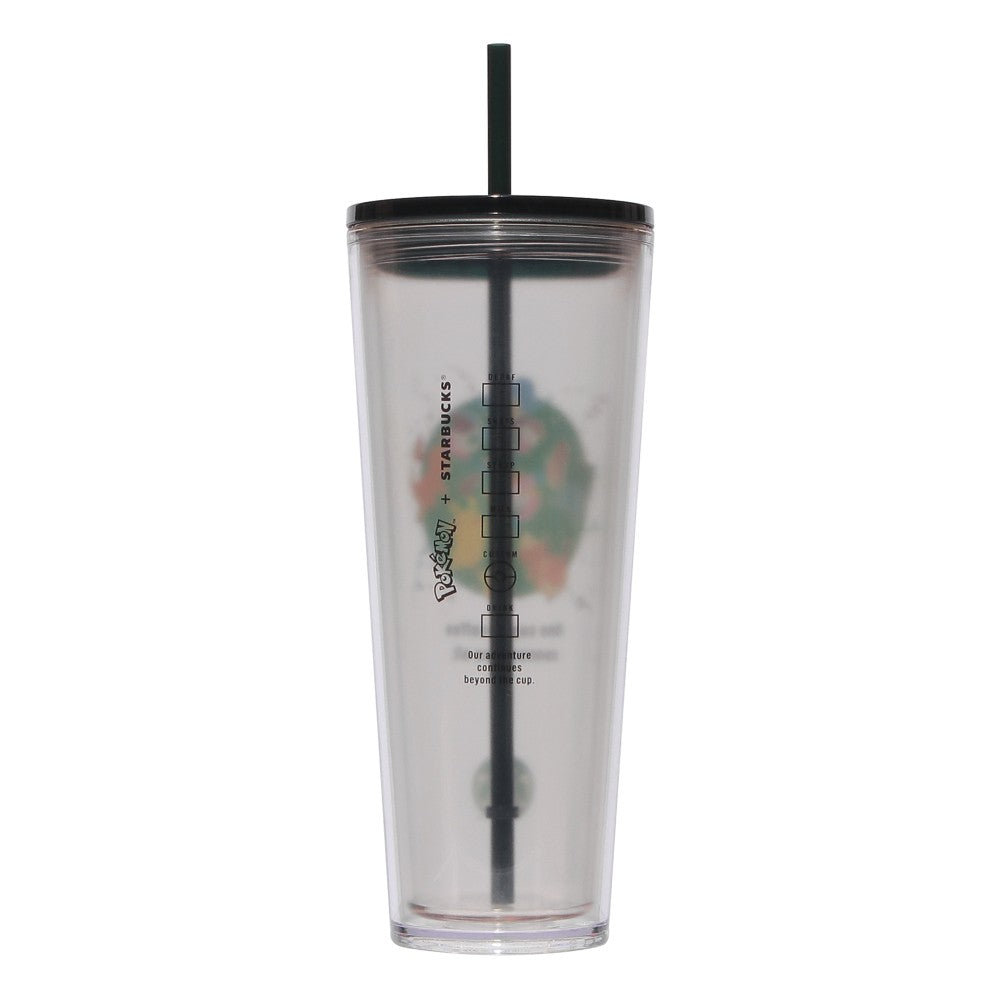 Starbucks Japan × Pokémon Coffee Connection Cold Cup Tumbler with Straw Limited Edition 日本限定 Starbucks × Pokémon 宝可梦 吸管冷饮随行杯 710ml