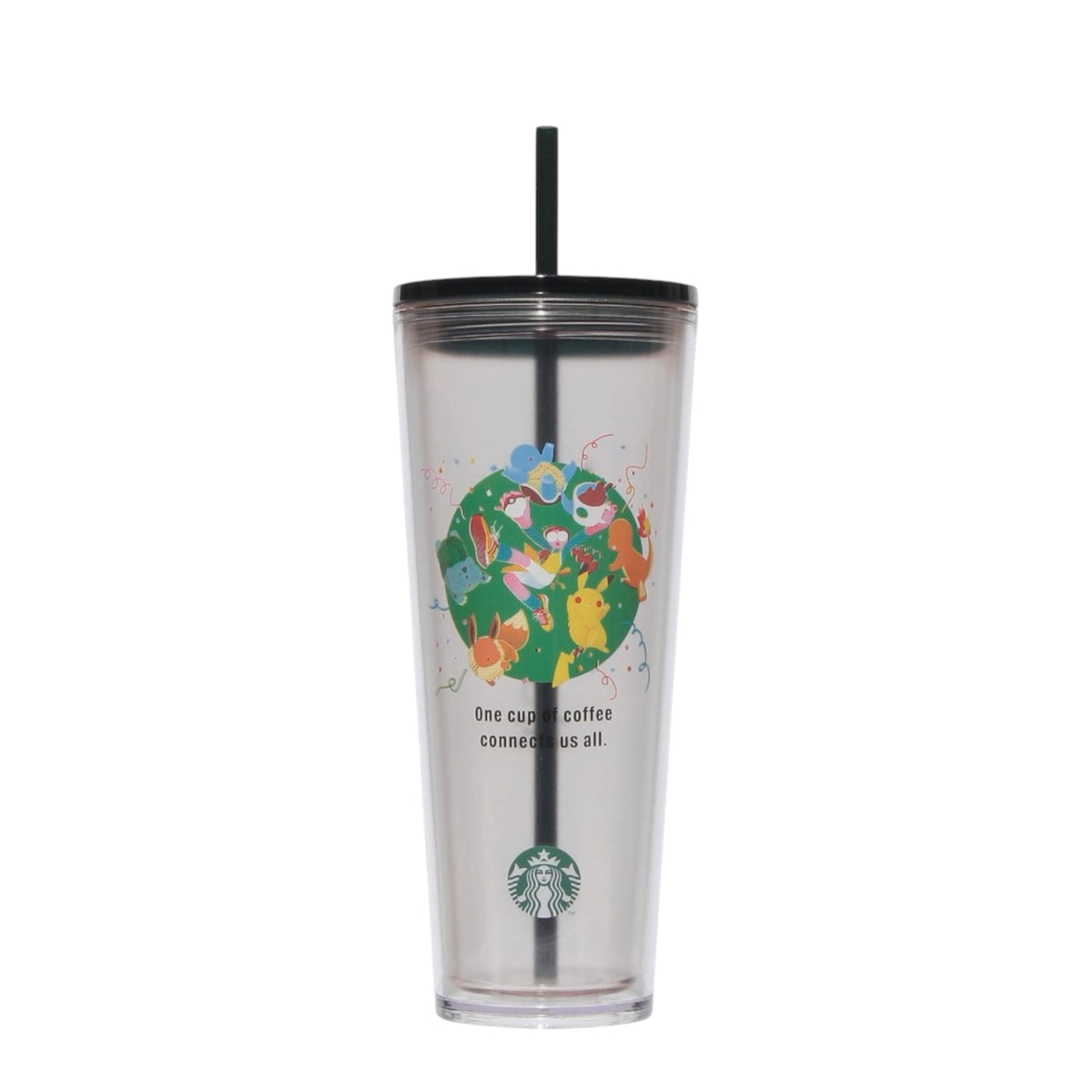 Starbucks Japan × Pokémon Coffee Connection Cold Cup Tumbler with Straw Limited Edition 日本限定 Starbucks × Pokémon 宝可梦 吸管冷饮随行杯 710ml
