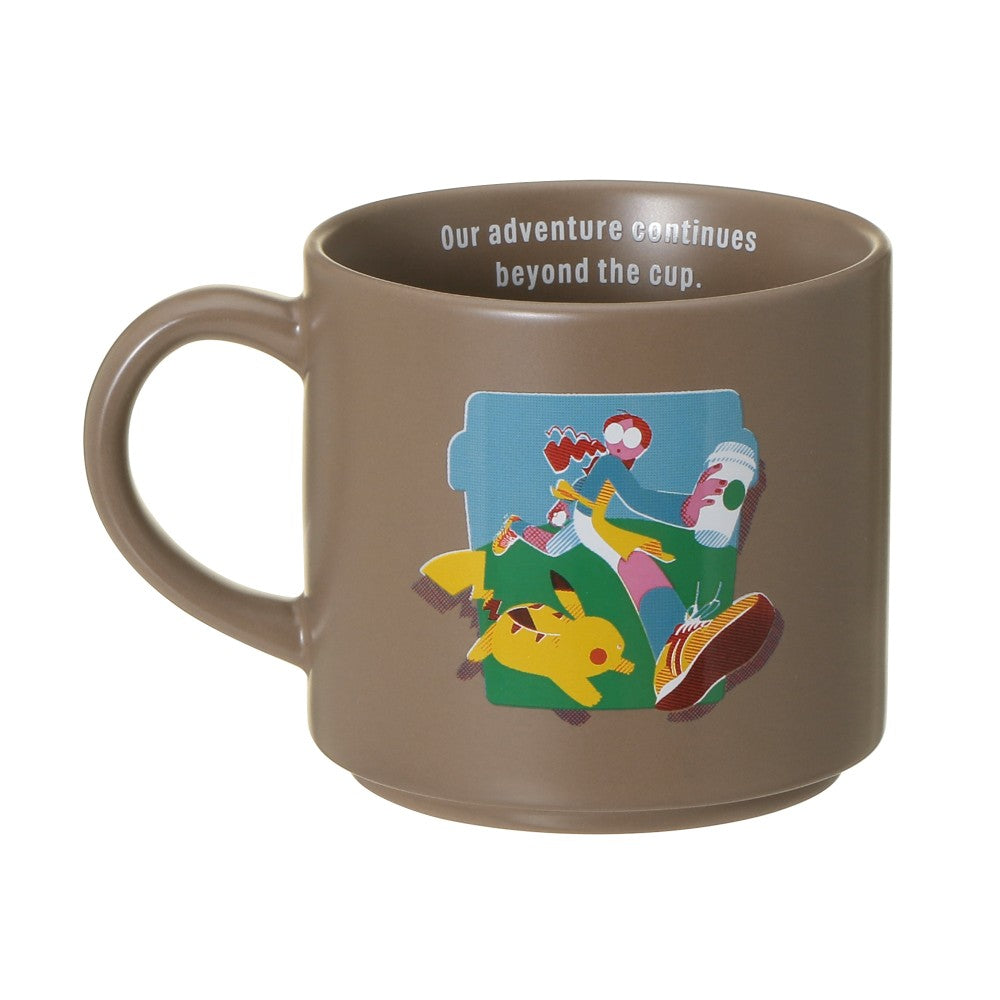 Starbucks Japan × Pokémon Coffee Adventure Stacking Mug Limited Edition 日本限定 Starbucks × Pokémon 宝可梦 马克杯 355ml