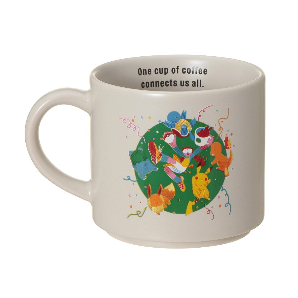 Starbucks Japan × Pokémon Coffee Connection Stacking Mug Limited Edition 日本限定 Starbucks × Pokémon 宝可梦 马克杯 355ml