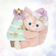 Tokyo DisneySea Duffy & Friends Secret of Snowy Day LinaBell Christmas Tree Plush Doll 东京迪士尼海洋限定「Snowy Day」2025 冬日 玲娜贝儿抱圣诞树毛绒公仔
