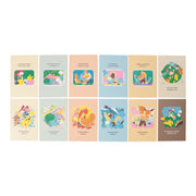 Starbucks Japan × Pokémon Art Postcard Set – 12 Designs Limited Edition 日本限定星巴克 x 宝可梦 艺术明信片套装 12枚/12款