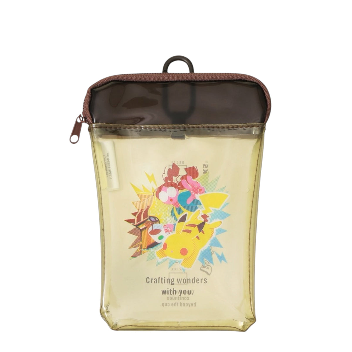 Starbucks Japan × Pokémon Pikachu Cup-Shaped PVC Pouch Limited Edition 日本限定星巴克 x 宝可梦 皮卡丘杯型透明 随身小包