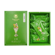KARAFUNEYA COFFEE Kyoto Limited Strong Matcha Kinako Warabimochi Sandwich Cookies 唐船屋咖啡 京都限定 濃郁抹茶蕨餅聖代夾心餅乾