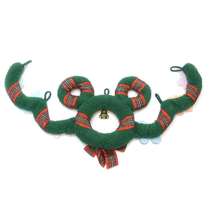 Tokyo DisneySea Duffy & Friends Christmas Wreath Decoration 东京迪士尼海洋限定 达菲与好友 圣诞花环装饰