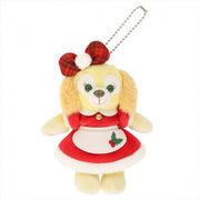 Tokyo DisneySea ShellieMay Santa Christmas Plush Badge 日本东京迪士尼海洋限定 雪莉玫 圣诞造型毛绒挂件