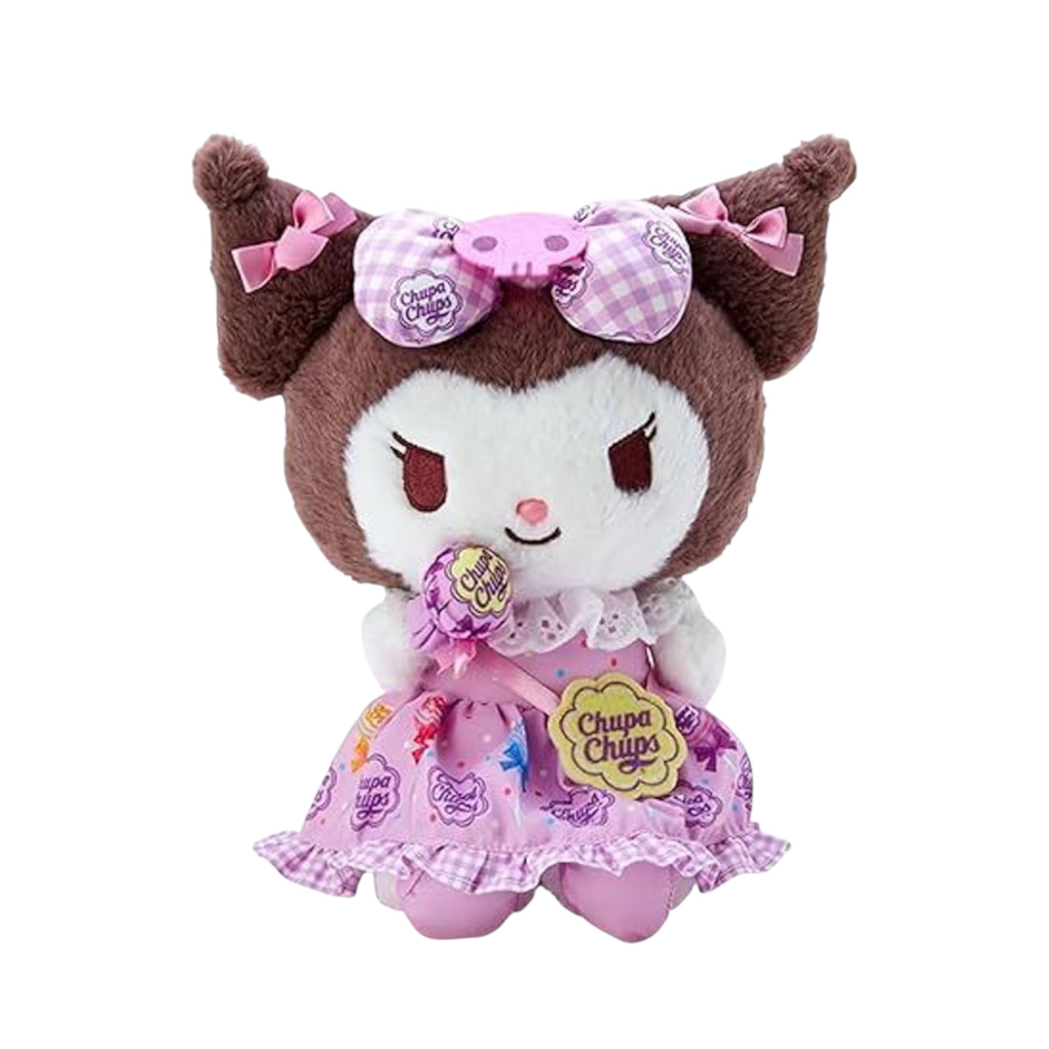 Sanrio Japan Kuromi Plush – Chupa Chups Collaboration 日本三丽鸥限定 酷洛米 × Chupa Chups 联名款毛绒玩偶