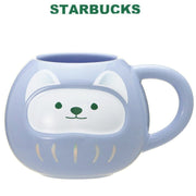 Starbucks Japan Winter 2025 Mug – Stoat Daruma (296ml) 日本星巴克 2025 冬季限定 达摩造型 马克杯