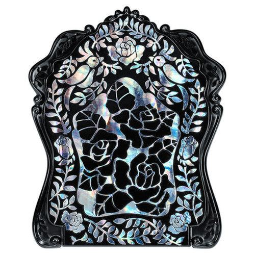 ANNA SUI Beauty Mirror N – Antique Mosaic Compact Mirror 日本 ANNA SUI 安娜苏 复古螺钿花鸟折叠化妆镜 N