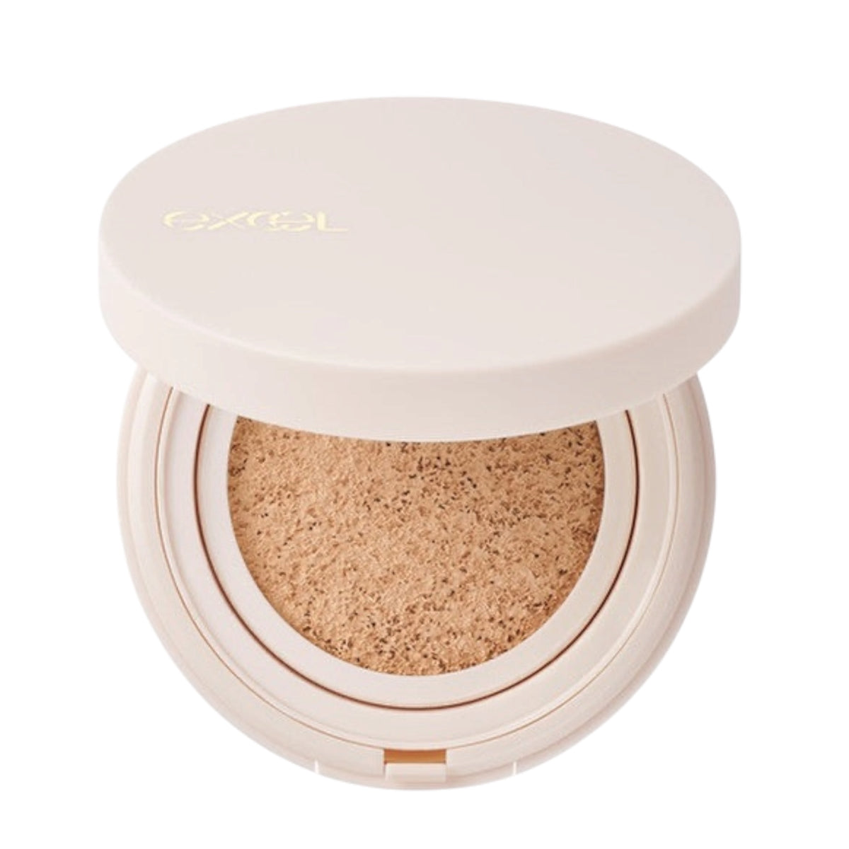 excel Skin Flatter Serum Cushion SF03 Natural Beige excel Skin 精华气垫粉底 SF03 自然米色 13g