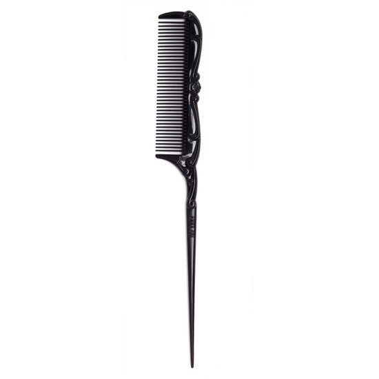 ANNA SUI Hair Comb – Black Decorative Tail Comb 日本 ANNA SUI 安娜苏 复古雕花尖尾梳