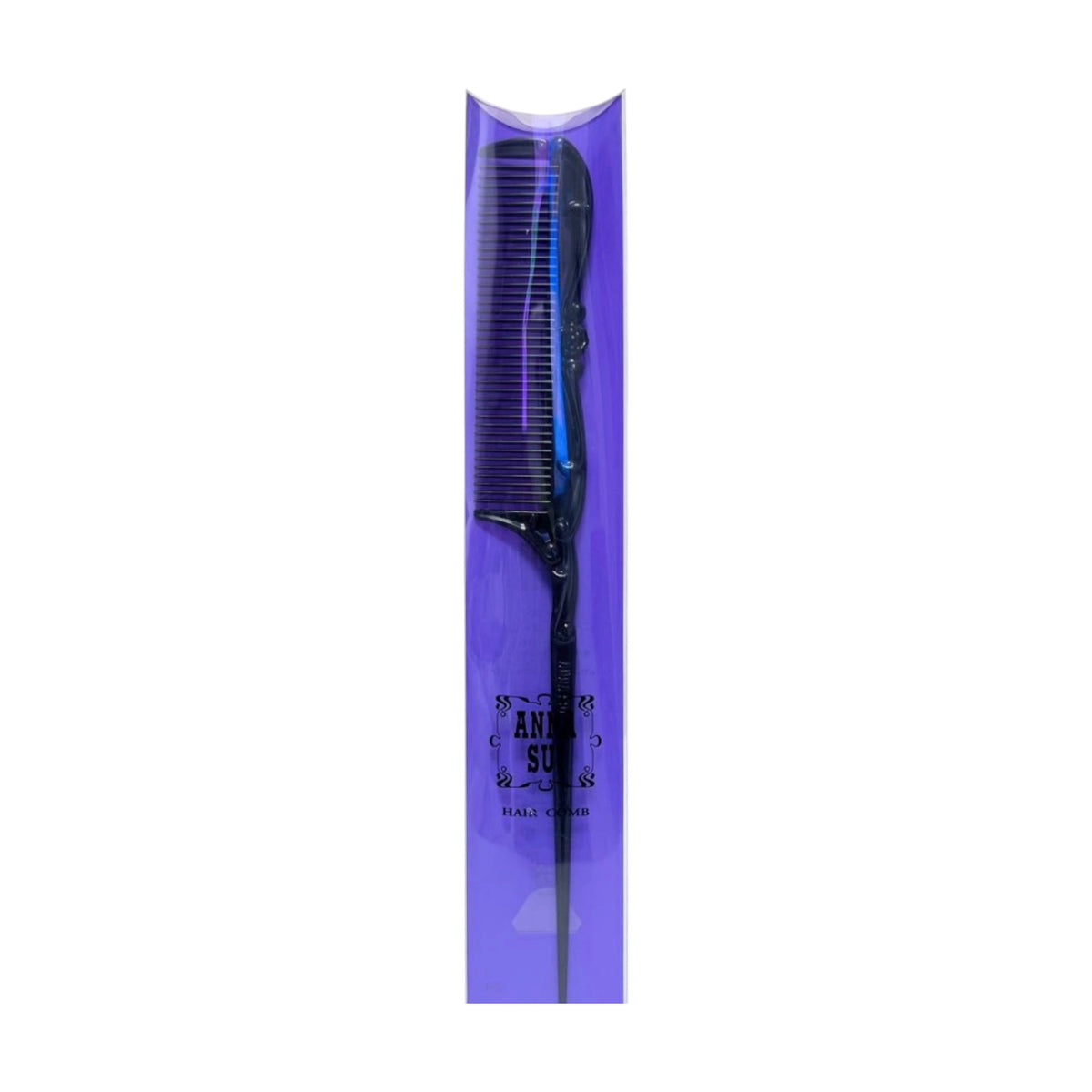ANNA SUI Hair Comb – Black Decorative Tail Comb 日本 ANNA SUI 安娜苏 复古雕花尖尾梳