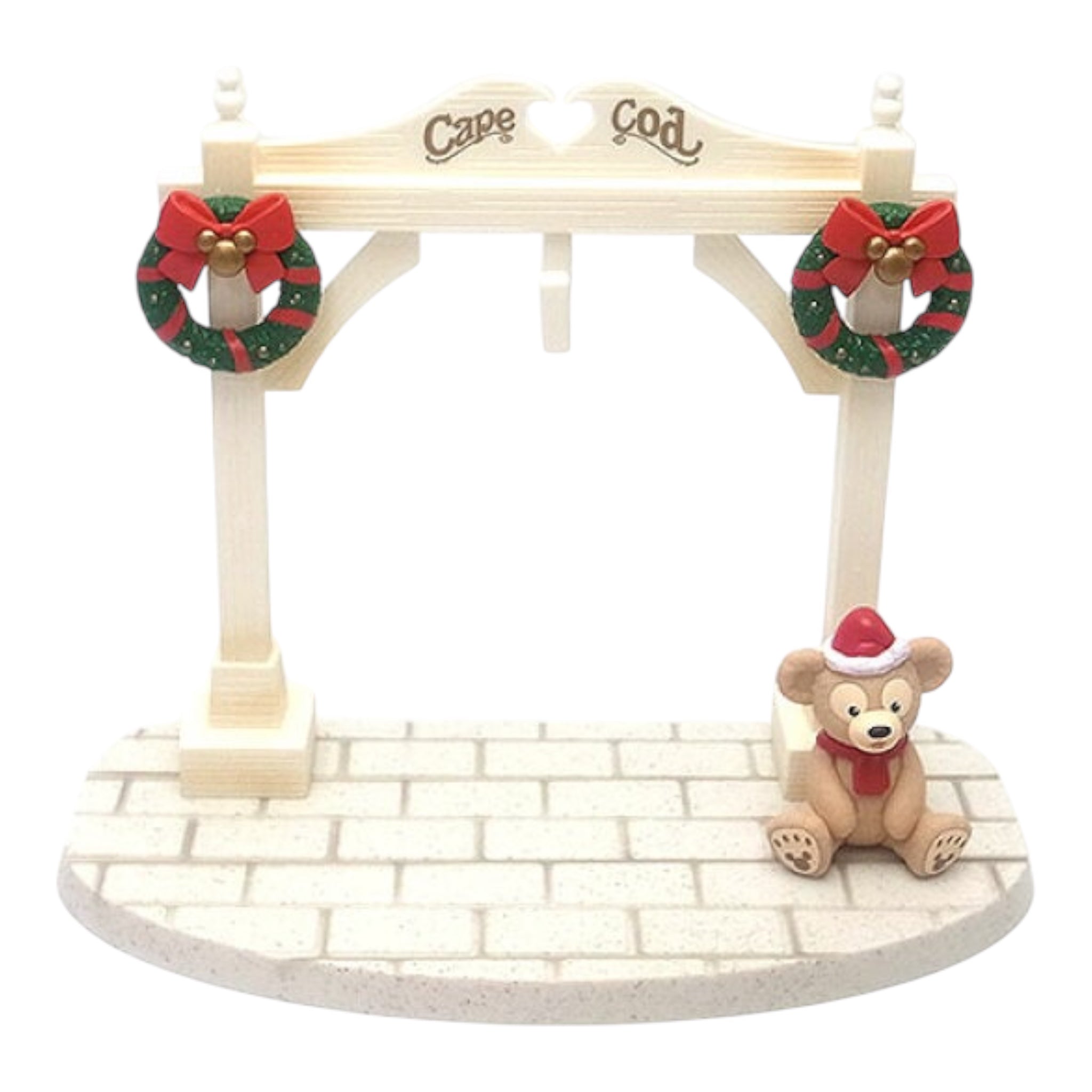 Tokyo DisneySea Duffy & Friends Christmas Ornament Stand – White Winter Time Wonders 日本东京迪士尼海洋限定 达菲与好友 冬日系列 圣诞装饰支架