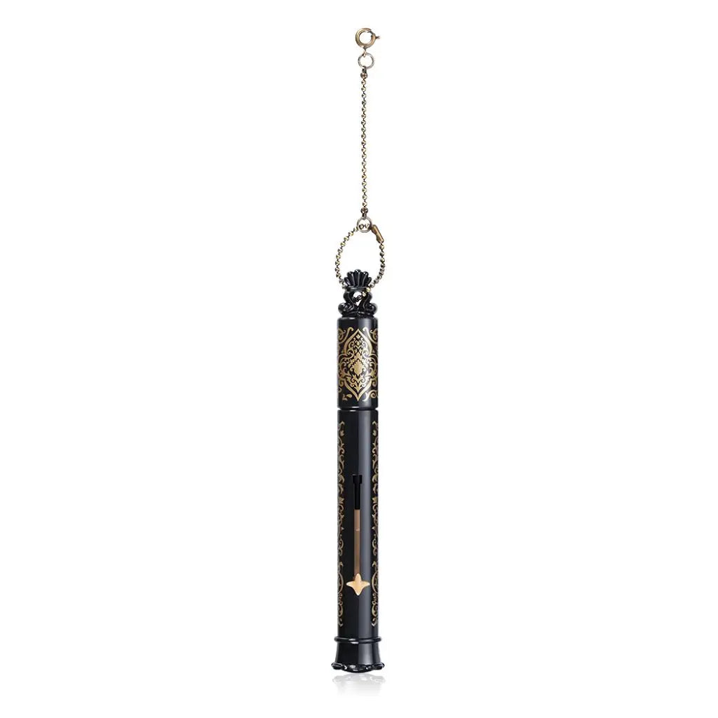 ANNA SUI Retractable Lip Brush – Vintage Black & Gold 日本 ANNA SUI 安娜苏 复古黑金雕花伸缩式唇刷