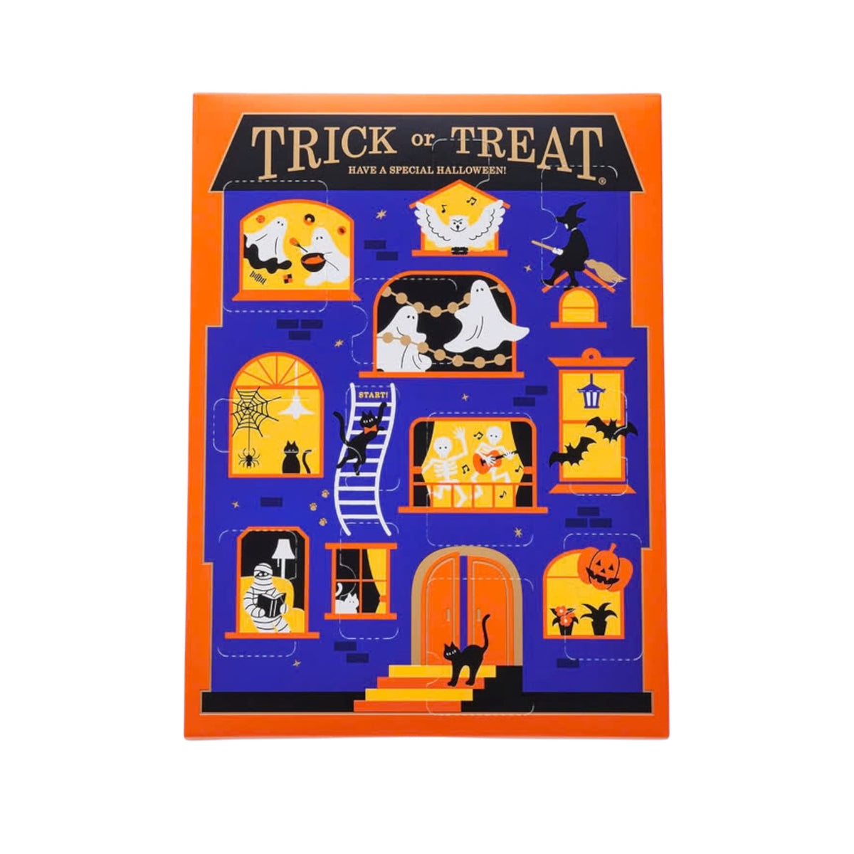 MOROZOFF Halloween Night Assorted Sweets Gift Box – 19 Pieces 日本 MOROZOFF 摩洛索夫 万圣节限定惊喜糖果巧克力饼干礼盒 19件