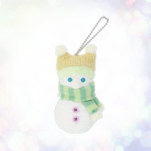 Tokyo DisneySea Secret of a Snowy Day Olu Mel Snowman Plush Keychain 东迪限定 2025冬日系列 雪人Olu 小乌龟座姿挂件