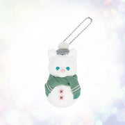 Tokyo DisneySea Secret of a Snowy Day Gelatoni Snowman Plush Keychain 东迪限定 2025冬日系列 雪人托尼座姿挂件