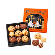 Morozoff Halloween Trick or Treat Cookie Tin – 9 Pieces 日本 Morozoff 2026 万圣节限定 Trick or Treat 饼干铁盒 9片装