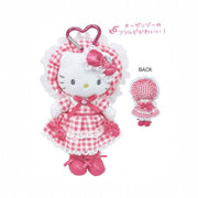 Sanrio Hello Kitty Style Up Mascot – Pink Gingham Lolita Plush Keychain
日本三丽鸥粉色格纹洛丽塔长腿Kitty挂件