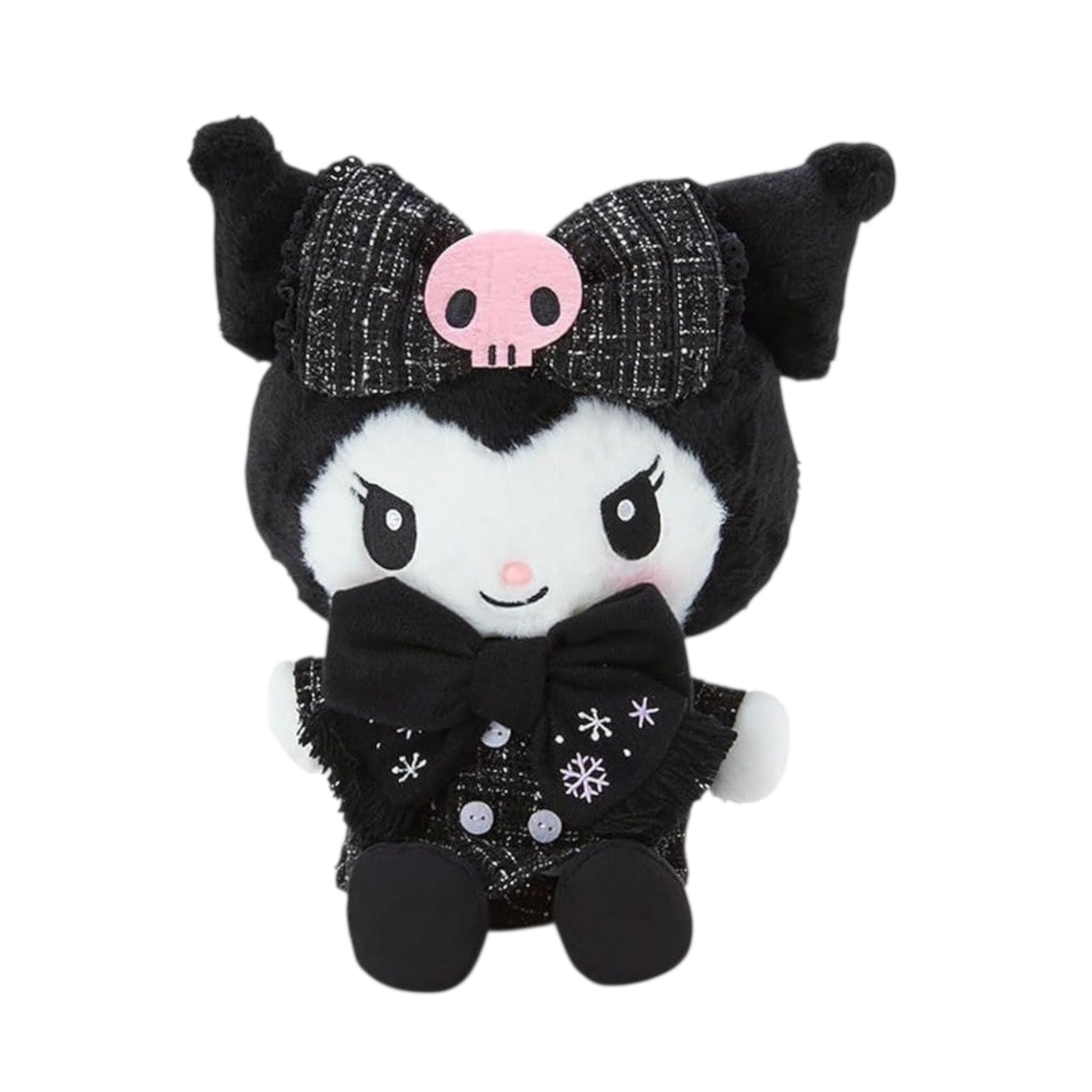 Sanrio Japan Kuromi Plush Doll Winter Outfits