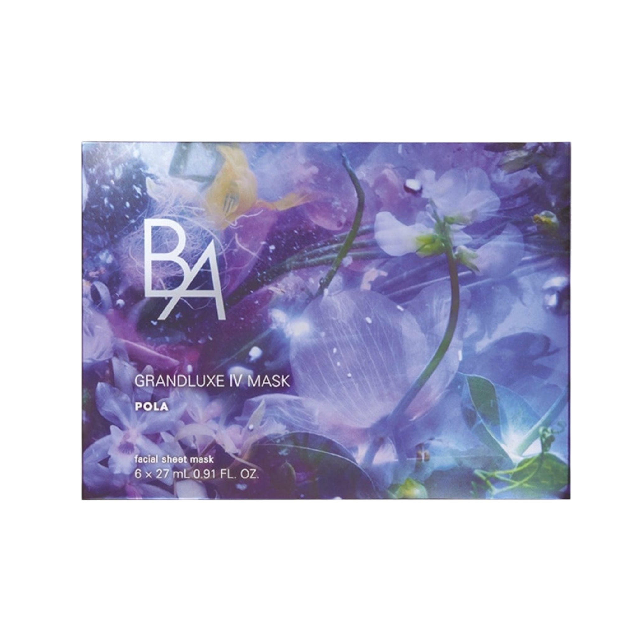 POLA B.A GRANDLUXE IV MASK 6 Sheets × 27mL POLA B.A 极光 IV 面膜 6片
